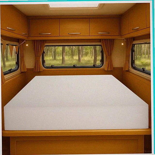 1" x 30" x 80", Firm No Cover, Mattress Topper for RV Bunk, Camper, Truck & T...