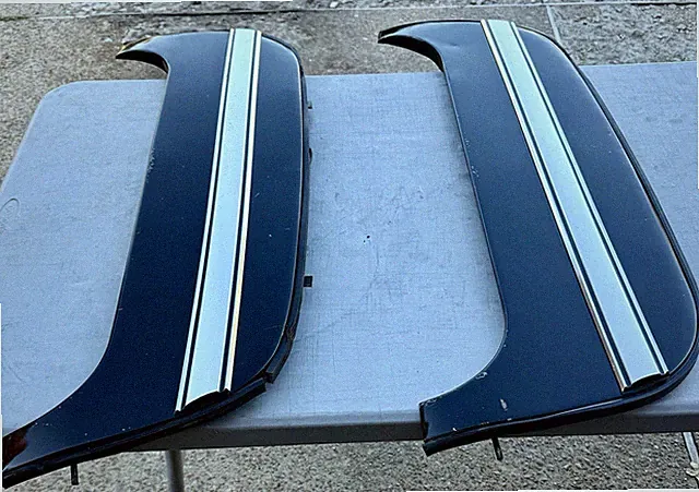 1973-87 Chevrolet GMC C/K Square Body Truck Fender Skirts Wheel Well Skirt Metal