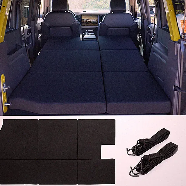 Car Sleeper Bed Mattress Truck Bed Cargo Pad Camping For 2021-2024 Ford Bronco
