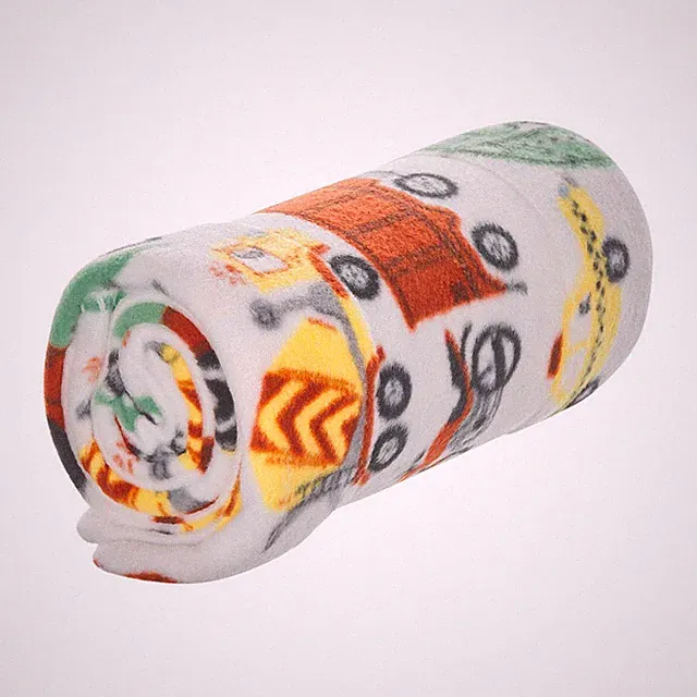Heavy Trucks Fleece 50" x 60" Throw Blanket