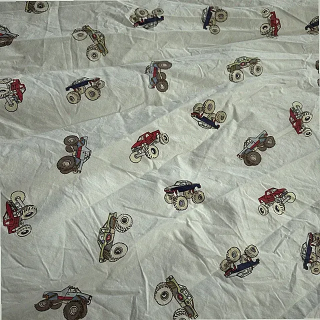 Pottery Barn Kids Monster Truck Duvet Cover - Trucks - Full Queen *read*