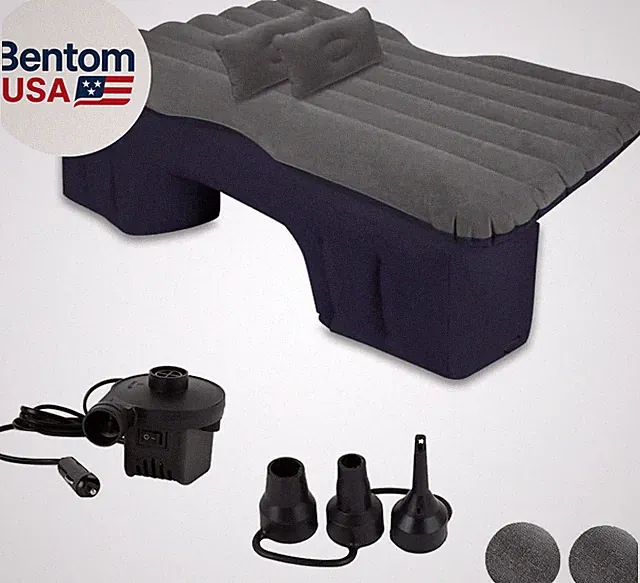 Truck and Car Air Mattress Backseat Bed - Premium Quality Portable Car Inflatabl