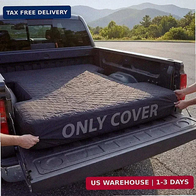 Truck Bed Air Mattress Sheet for 5.5 to 5.8 ft Full Size Pickup Trucks Waterproo