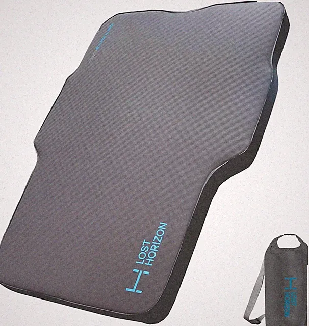 Truck Bed Camping Air Mattress with Foam, Self Inflating Sleeping Pad for Tacoma